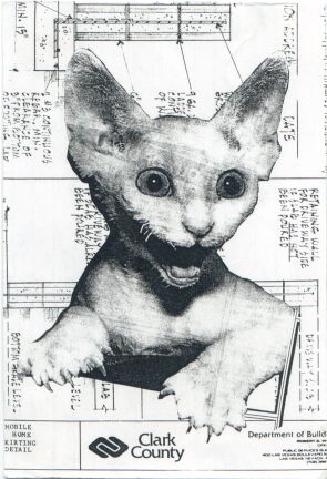 Cat Smith 1957-1987 - mixed media collage