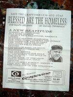 the Homeless Grapevine published by Jim Lang