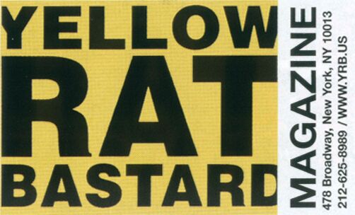 yellow rat bastard magazine spread